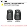 Leather Tpu Car Remote Key Case Cover Shell Fob For Toyota Corolla Prius Camry Chr C-Hr Rav4 Altis Land Cruiser Prado Keyless