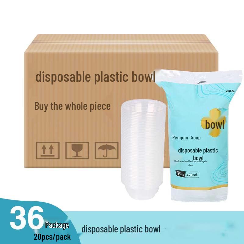 Disposable Paper Bowls - Bulk Pack