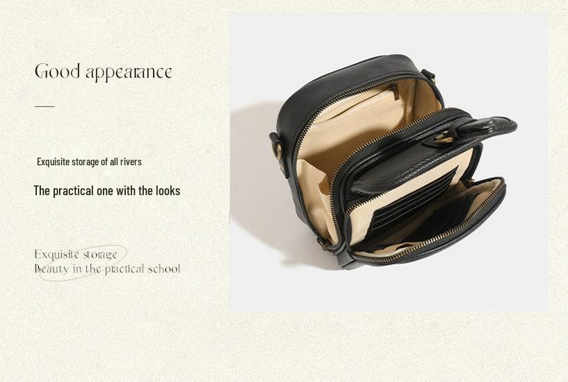 Trendy PU Unisex Single-Shoulder Crossbody Bag: Casual Phone, Coin, and Card Holder