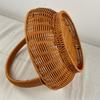Yude Imitation Rattan Round Fruit Basket Set