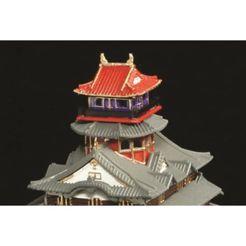 Doyusha 1/540 Japanese Castle JOYJOY Collection Azuchi Castle Plastic Model JJ-10