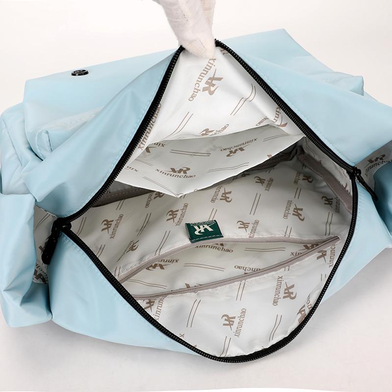Nylon Bag Women's Multi-compartment Shoulder Bag Lightweight Crossbody Bag