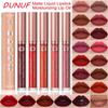 18 Color Waterproof Lip Gloss Nude Apricot Matte Liquid Lipstick Transparent Lip Oil Sexy Rose Red Velvet Matte Lipstick Make Up