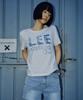 LEE Women American Typo T-Shirt White