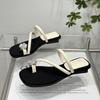 Fashion Women's Summer 2025 New Hot Selling Fashionable High-quality Flat Sandals Open-Toe Roman Slippers Breathable Faionable