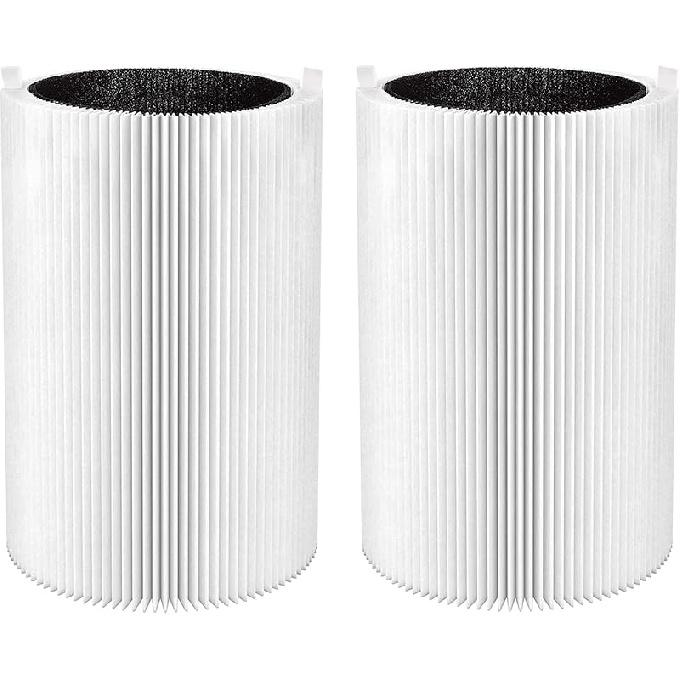 3 упаковки Синий Pure 411 Замена фильтра Совместимо с Blueair Blue Pure 411 Оригинальный, 411+, 411 Auto и MINI Очиститель воздуха, В упаковке 3 упаковки 2 pack 411 Auto & 411 & 4