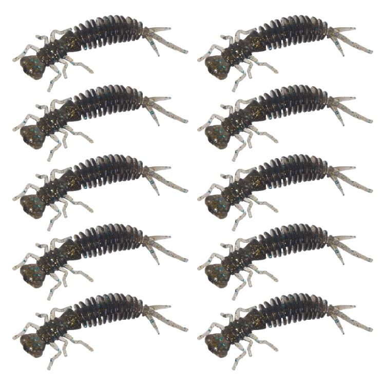 5/10PCS Topwaters Swimming Lure Artificial Baits Simulations Insect Swimbaits Floatings Insect Soft Baits Easy to Use