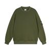 Mens Casual Tracksuit Set Solid Color Crew Neck Pullover Sweatshirt Pants Loose Fit Youth Streetwear
