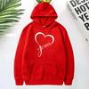 New Hot Christianity Jesus Love Print Hoodie Women Men Autumn Winter Casual Hoodie Fleece Long Sleeves Pullover Fashion Hoodies