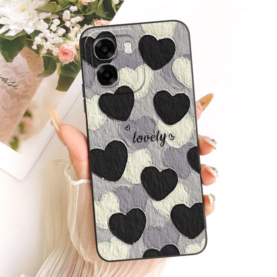 For OPPO A6x Case CPH2783 Fashion Sunset Painted Soft Liquid Silicone Phone Cover For OPPO A6t Pro OPPOA6t 4G CPH2853 Back Cases