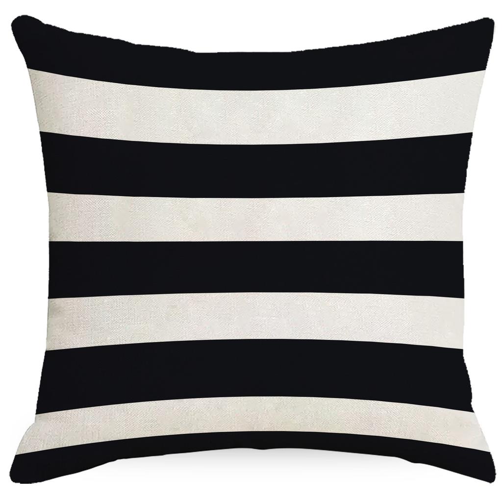 New Geometric Stripe Pillow Case Home Sofa Cushion Pillow Case