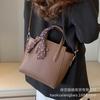Retro Bag Women's Large Capacity 2025 New Autumn and Winter Casual Messenger Bag Popular This Year Portable Tote Bag