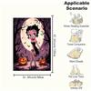 Halloween Betty Boop Pokrowiec na Telefon Koc Flanelowy Rzut do Sofy, Łóżka, Podróży, Kempingu, Biura, Kanapy, Krzesła