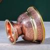 7pcs Ancient Red Copper Tantric Bowl Engraving Goblet Tibetan Bowl 8.8cm Holy Water Cup Buddhist Home's Gift Desktop Decorative