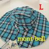 Used Montbell Hat Hat L [Unused] Camping, Climbing, Traveling, Fishing, Beach