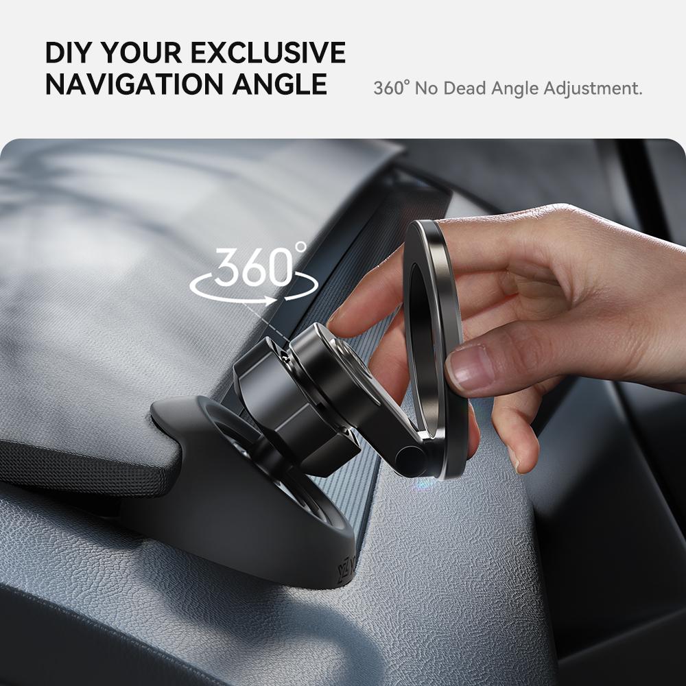 YZ For Tesla Model 3/Y/YL Highland Juniper 2026 Car Magnetic Phone Holder 360 Degree Rotation Air Outlet Bracket for All Phones