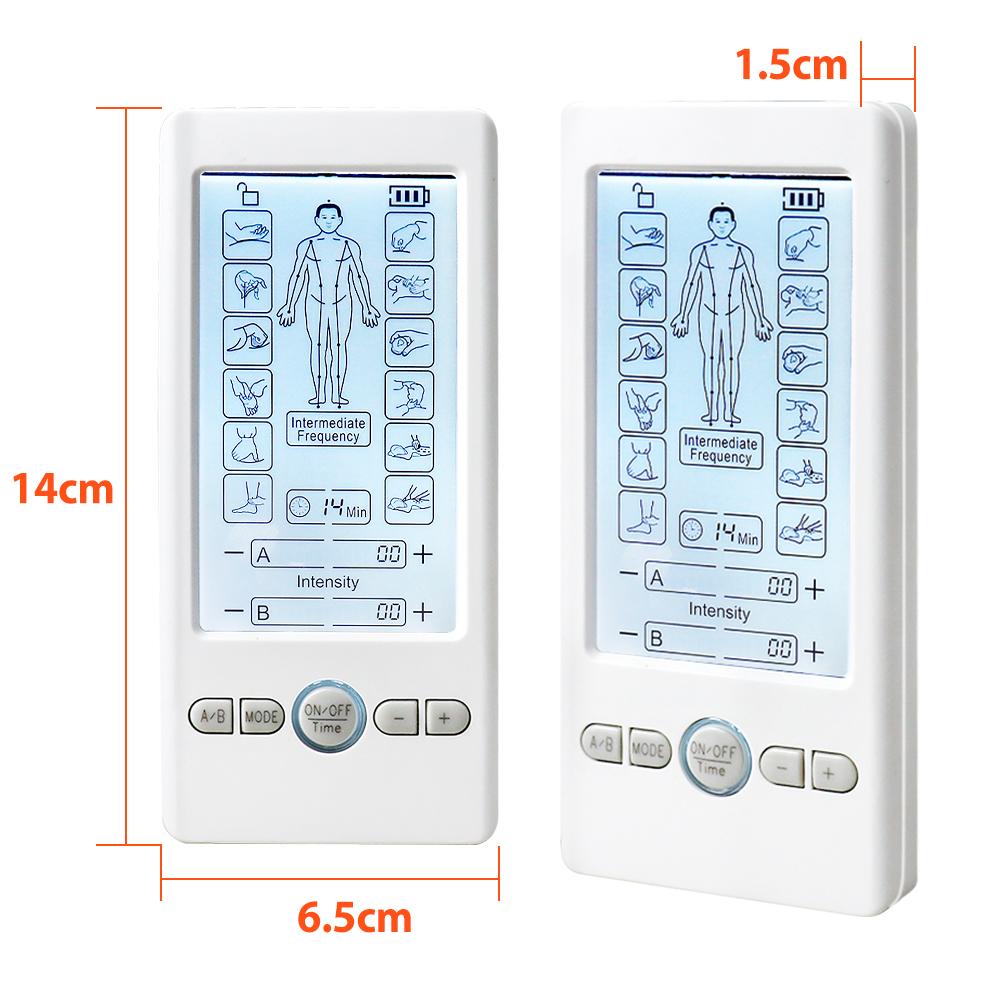 Digital Tens Massager EMS Muscle Stimulator Low Frequency Physiotherapy Slimming Machine for Body Health Care