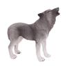2x Wolfsfiguren BPA-frei Miniatur für Geburtstagsgeschenk Sammlerstücke Jungen Mädchen
