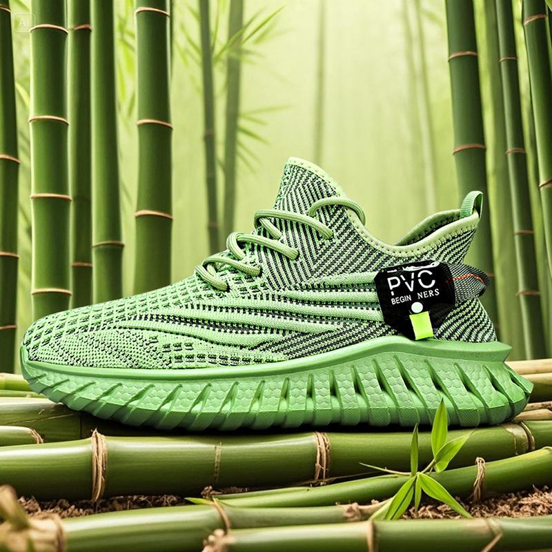 New Trendy Men's Sports Shoes Student Running Sneakers Outdoor Leisure Walking Jogging Trainers Soft Sole Breathable Footwear