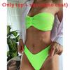 Polyester Bikini Swimsuit For Women With Wavy Design And No Steel Support For Water Sports