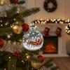 Shatter Resistant Acrylic Holiday Tree Decoration Vintaged Christmas Ornament With Multiple Color Option