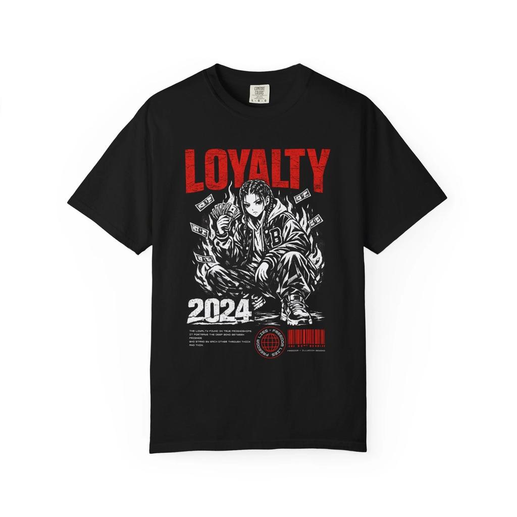 Anime Streetwear Vintage T Shirt Manga Urban Graphic Tee
