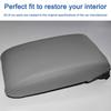 Leather Car Center Console Lid Armrest Cover Gray Trim Protection Parts For Toyota Camry 2007 2008 2009 2010 2011 CarAccessories