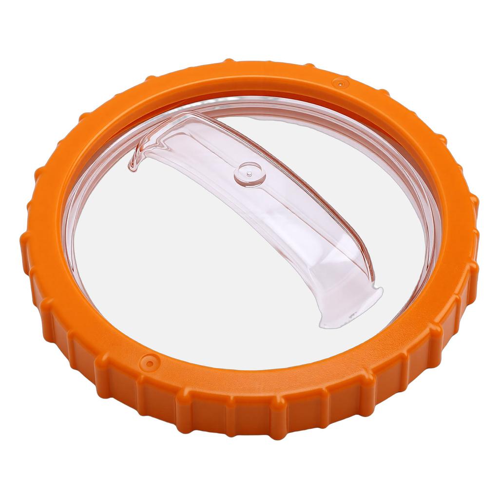 P07018 Orange Nut with P07019 Clear Lid, Plastic Pool Sand Filter, Leakproof Pressure Stability Pump Replacement Accessory for Pool