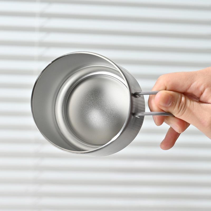12oz 304 Stainless Steel Insulated Coffee Mug with Handle, Double Wall Vacuum Office Cup for Hot Cold Drinks