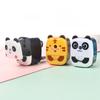 Hand-Cranked Helical Steel Blade Sharpener Tiger Panda Student Stationery  Artists Kids