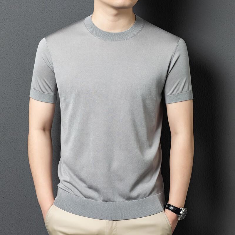 Yiliteng Men s Short Sleeve Knit T-Shirt YTMTST6078 3XL