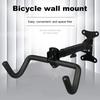 1PCS Bike Wall Beam Road Hanging Rack Foldable Heavy Duty Storage Rack Bicycle Accessories MTB Hanging Holder Space Saving