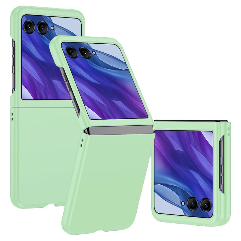 

For Motorola Razr 50 Ultra 5G Case Skin-Touch Rubberized Hard PC Phone Cover Mint Green
