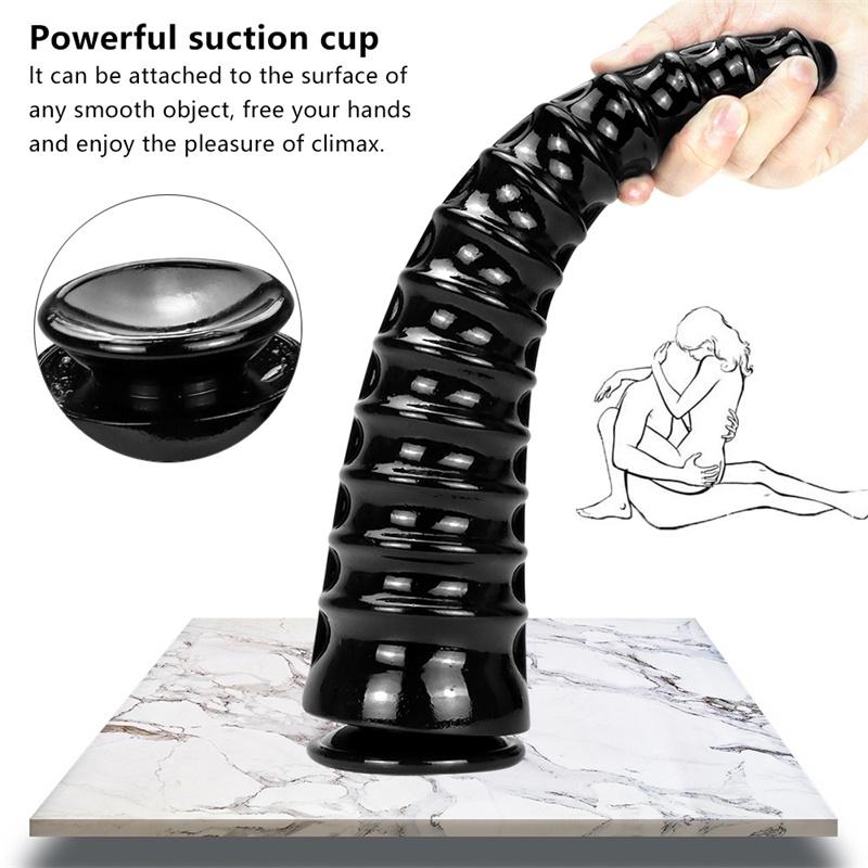 Super Long Thick Pagoda Anal Plug Threaded Huge Anal Plug Toy Masturbation Device Adult Products