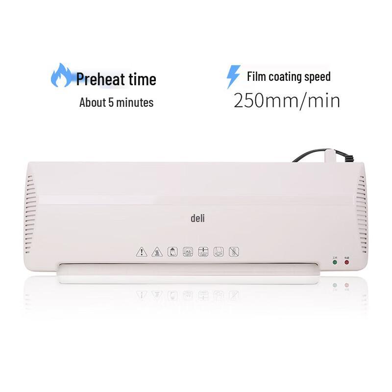 Deli 3899 A3/A4 Laminator CN plug (adapter included) белый