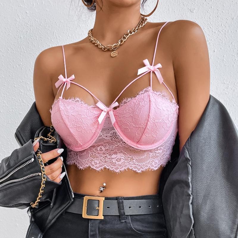 Nová, krajkou zavinutá sexy košilka slim Fit s rybí kostí bez zad