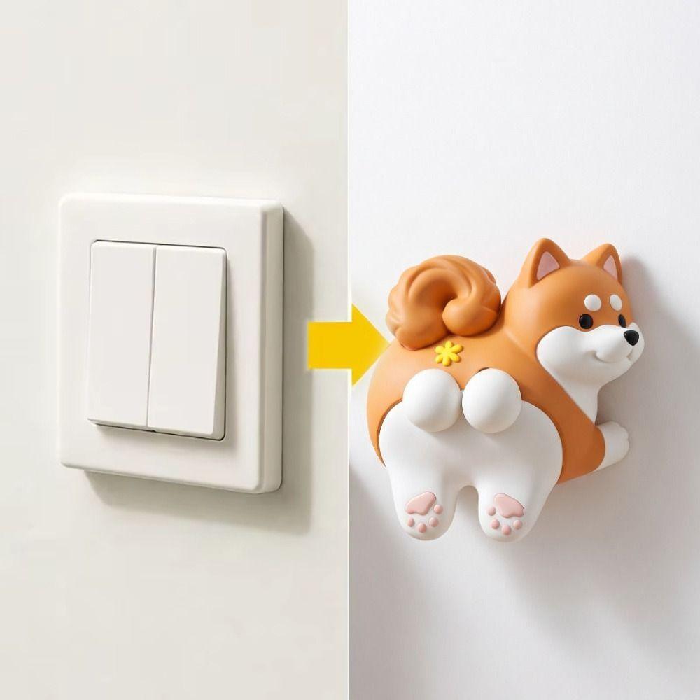 3D Printed Joystick Switch Stickers Creative Console-shaped Switch Cover Children Bedroom