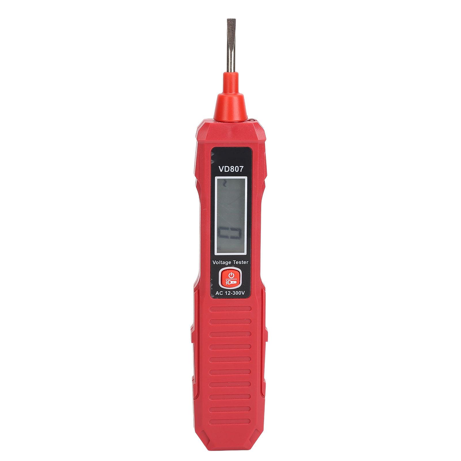 

Non Contact Voltage Detector Volt Tester Digital Display Sound Light Alarm for Testing