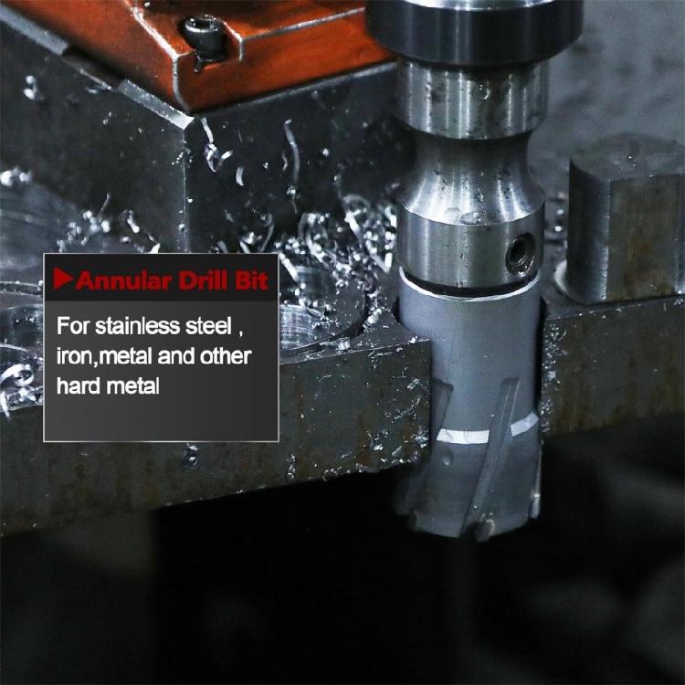 50mmx35mm Annular Cutter Metal Drilling Hollow Core Steel Drill Bit Core Drill Iron Punch 19mm Weldon Shank For Metal