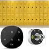 Electronic Cabinet Lock Zinc Alloy Enhanced Safety Flexible Setting Digital Password Keyless Lock