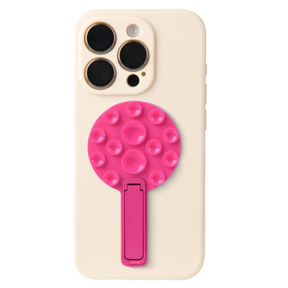 2 in 1 Phone Holder Silicone Mobile Phone Stand Universal Suction Cup Phone Mount