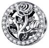 Charms Do Pandora Zawieszka Charms Romantyczna Róża Moda Trusky