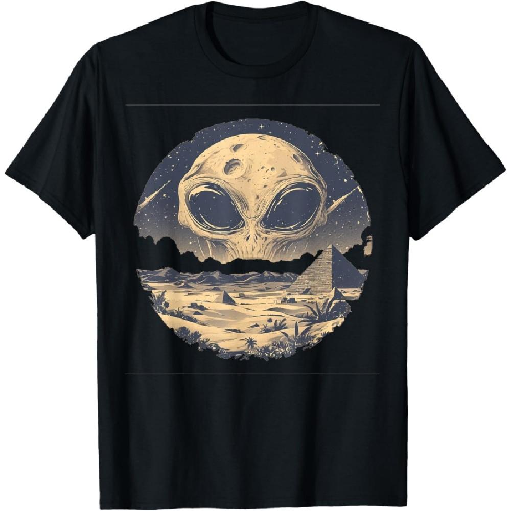

Alien Ancient Pyramid Sci-Fi Egypt T-Shirt XXXXXL чёрный