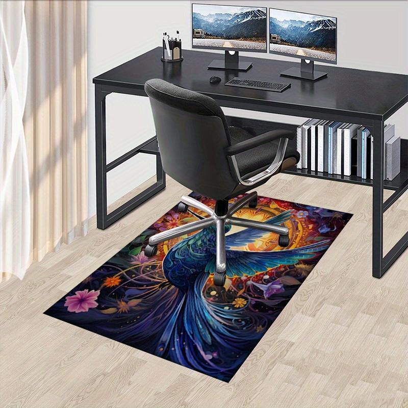 

1pc. Colorful Hummingbird Floral Rug for Home Decor, Office Carpet, Chair Cover, Outdoor Mat Gift 60cm by 90cm