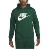 Nike Logo Print Hooded Sweatshirt Men Sweatshirt Canyon-Green BV2974-341