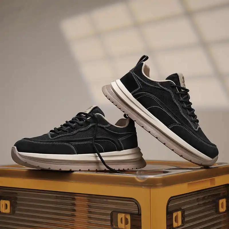 Plataform Normal Leather Fuchsia Boots High Mens Shoes Boots For The Festival Sneakers Sport Lofer Celebrity Tens