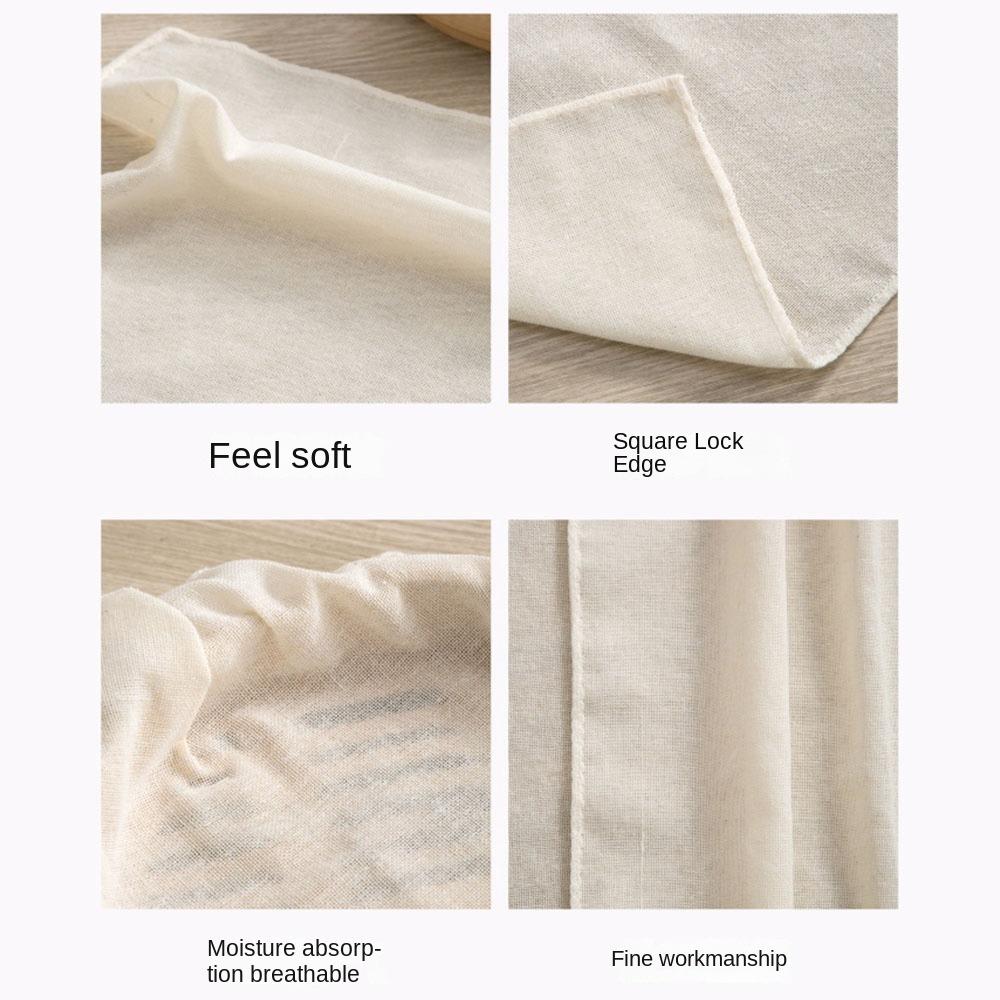 Durable Cotton Cheesecloth Reusable Square Beer Brewing Strainers Fabrics Steamer Cloth for Straining