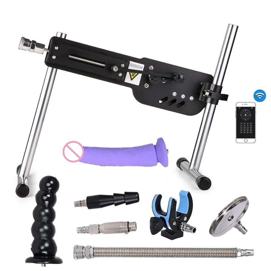 ROUGH BEAST Wireless remote Speed control Sex Machine,Quiet Automatic Masturbation Machine  for Women Men,Supports control via mobile App