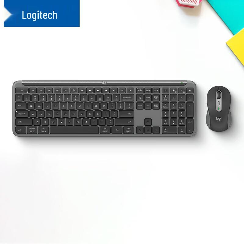 

Logitech MK950 Wireless Bluetooth Keyboard and Mouse Combo
