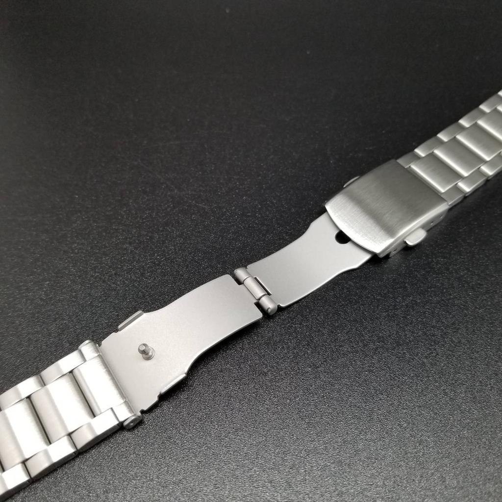 Citizen REGUNO Watch Band 20mm Stainless Steel Band Number Solar-Powered Radio-Controlled (RS25-0482H, RS25-0483H) (Part 59-S05784)